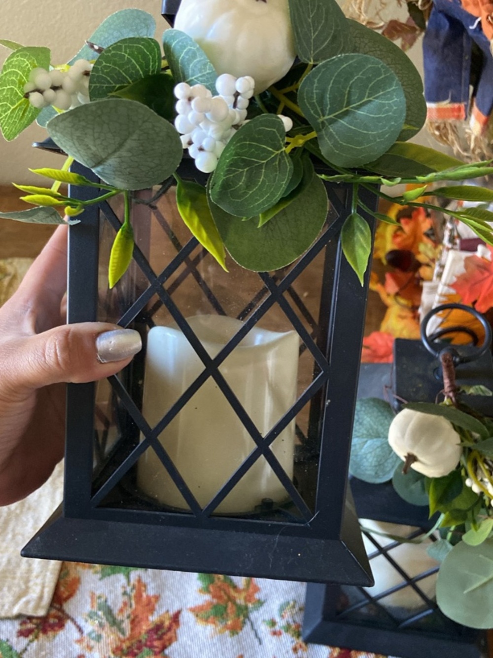 Fall lanterns - Picture 2 of 3
